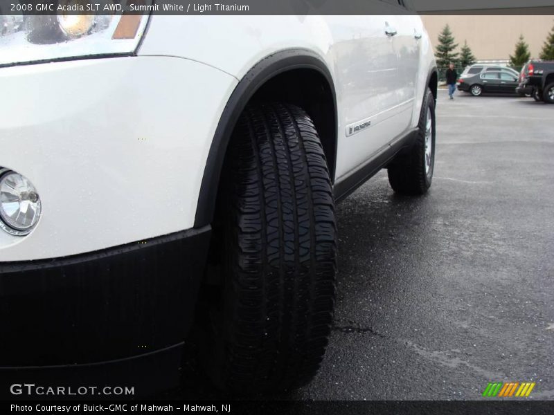 Summit White / Light Titanium 2008 GMC Acadia SLT AWD