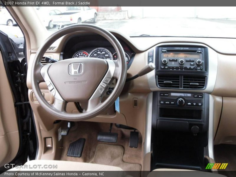 Formal Black / Saddle 2007 Honda Pilot EX 4WD
