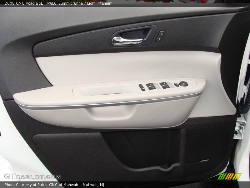 Summit White / Light Titanium 2008 GMC Acadia SLT AWD