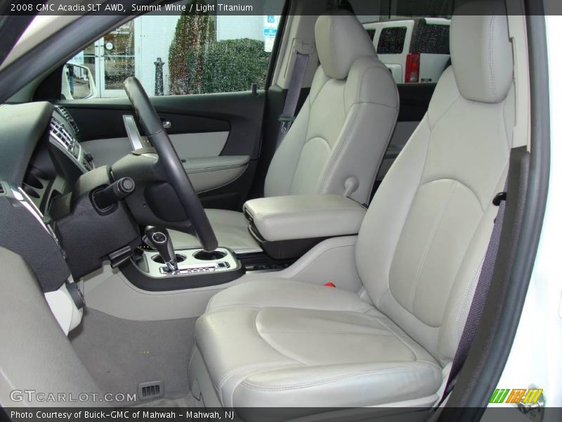 Summit White / Light Titanium 2008 GMC Acadia SLT AWD