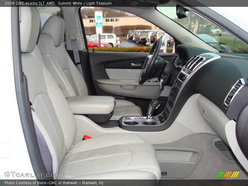 Summit White / Light Titanium 2008 GMC Acadia SLT AWD