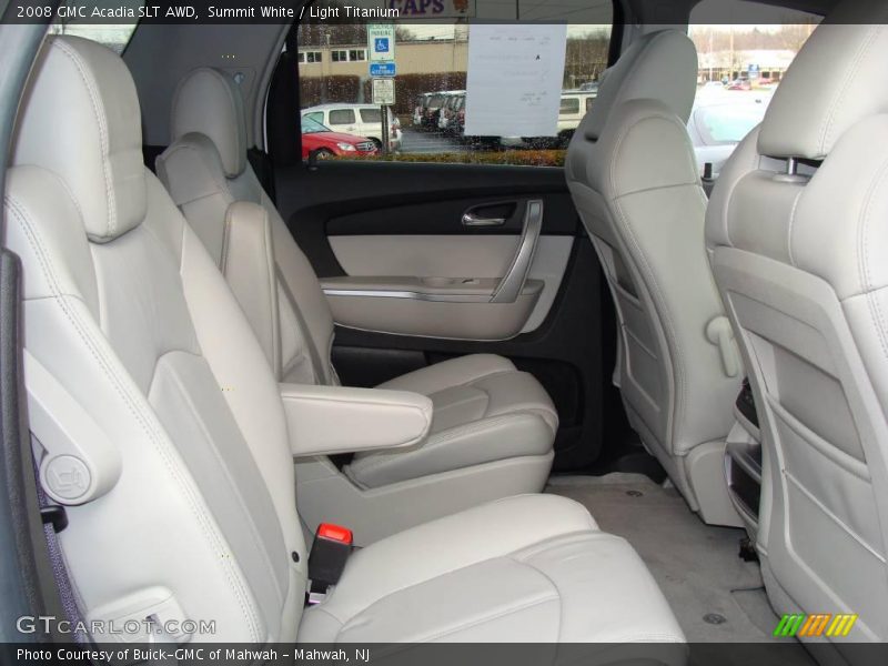 Summit White / Light Titanium 2008 GMC Acadia SLT AWD