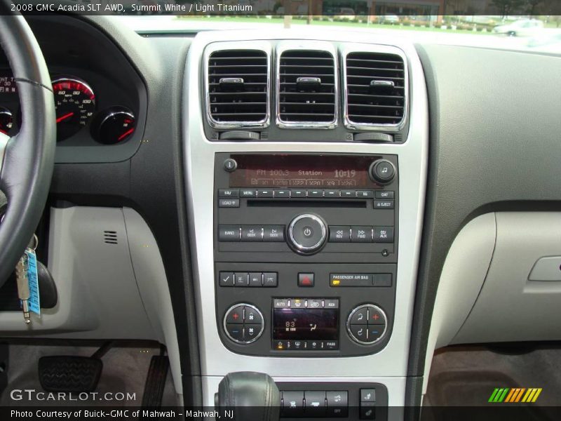 Summit White / Light Titanium 2008 GMC Acadia SLT AWD