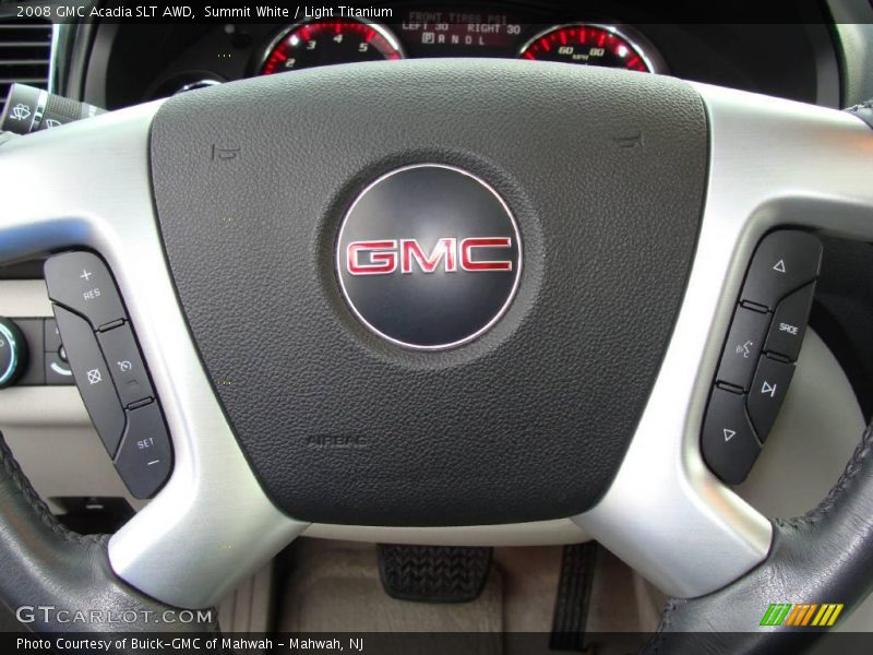 Summit White / Light Titanium 2008 GMC Acadia SLT AWD