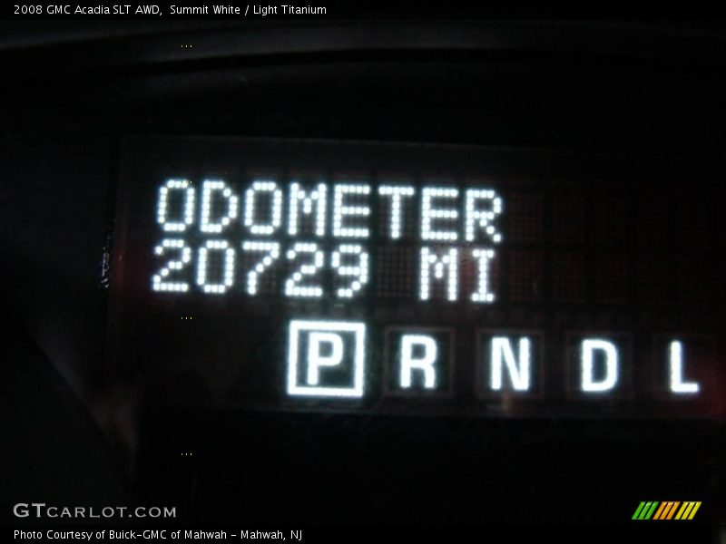 Summit White / Light Titanium 2008 GMC Acadia SLT AWD