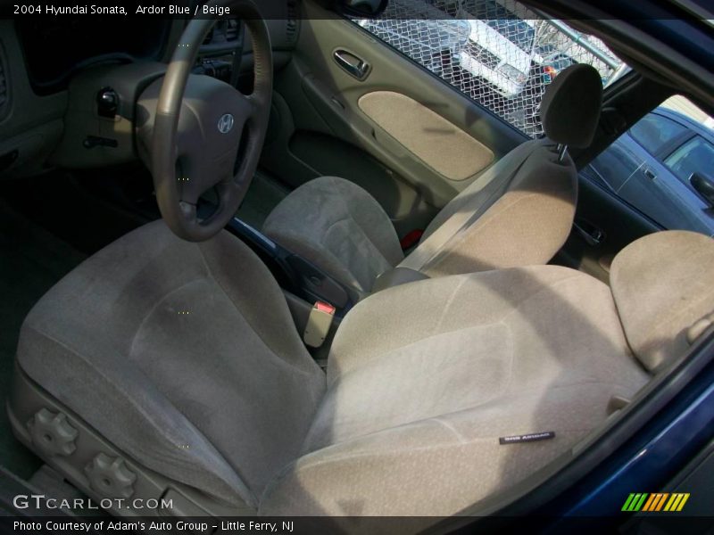 Ardor Blue / Beige 2004 Hyundai Sonata