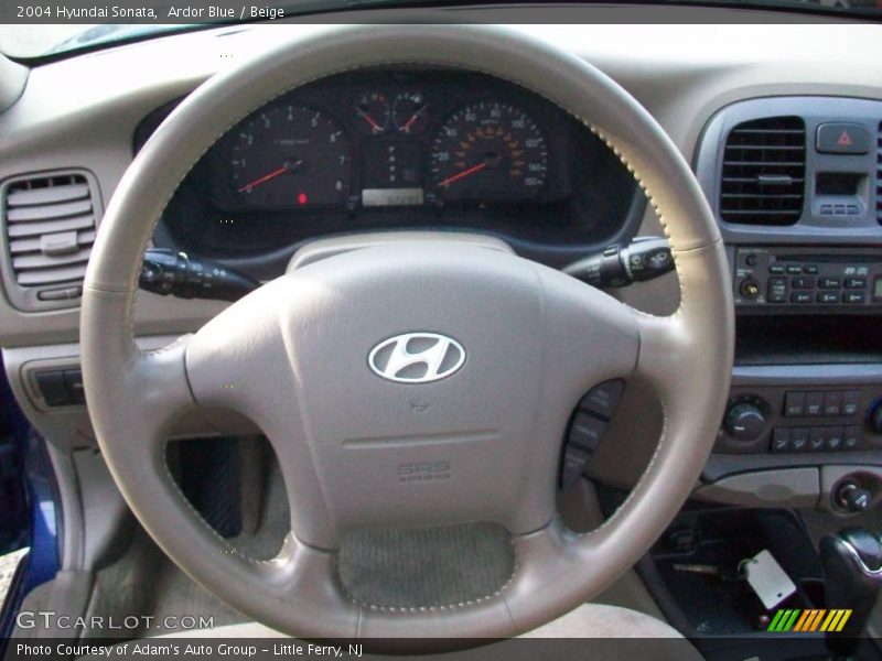 Ardor Blue / Beige 2004 Hyundai Sonata