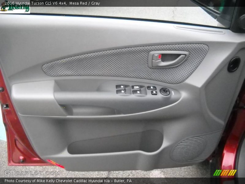 Mesa Red / Gray 2006 Hyundai Tucson GLS V6 4x4
