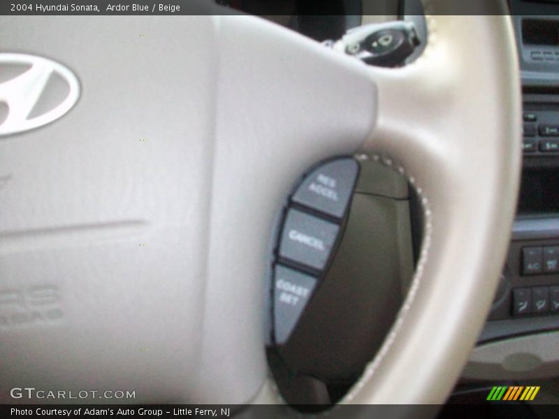Ardor Blue / Beige 2004 Hyundai Sonata