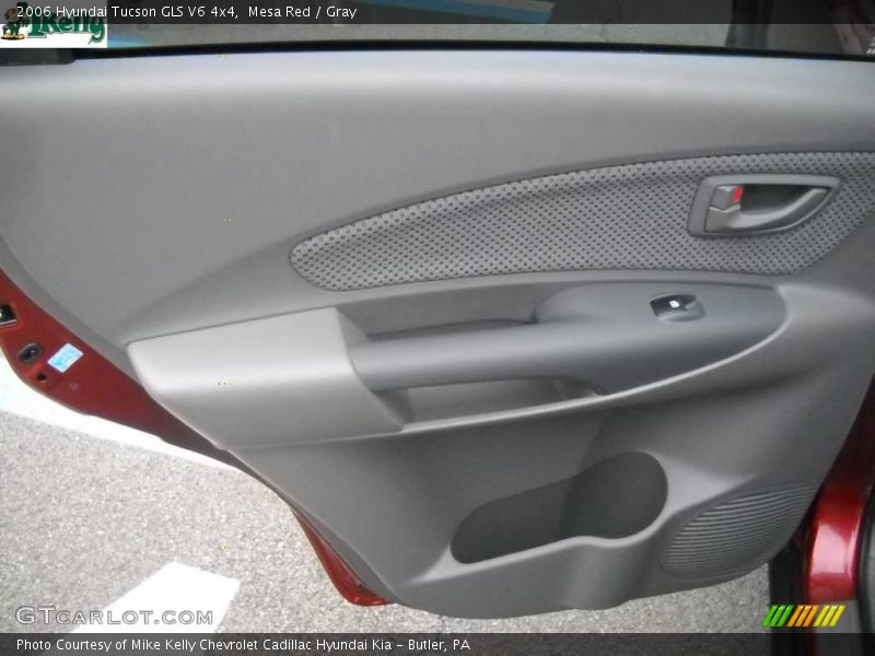 Mesa Red / Gray 2006 Hyundai Tucson GLS V6 4x4