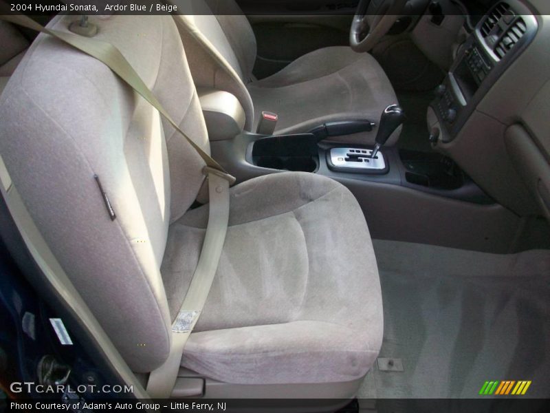 Ardor Blue / Beige 2004 Hyundai Sonata
