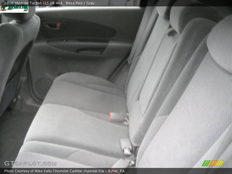 Mesa Red / Gray 2006 Hyundai Tucson GLS V6 4x4