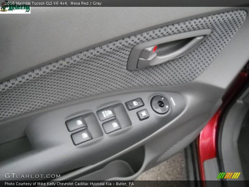 Mesa Red / Gray 2006 Hyundai Tucson GLS V6 4x4