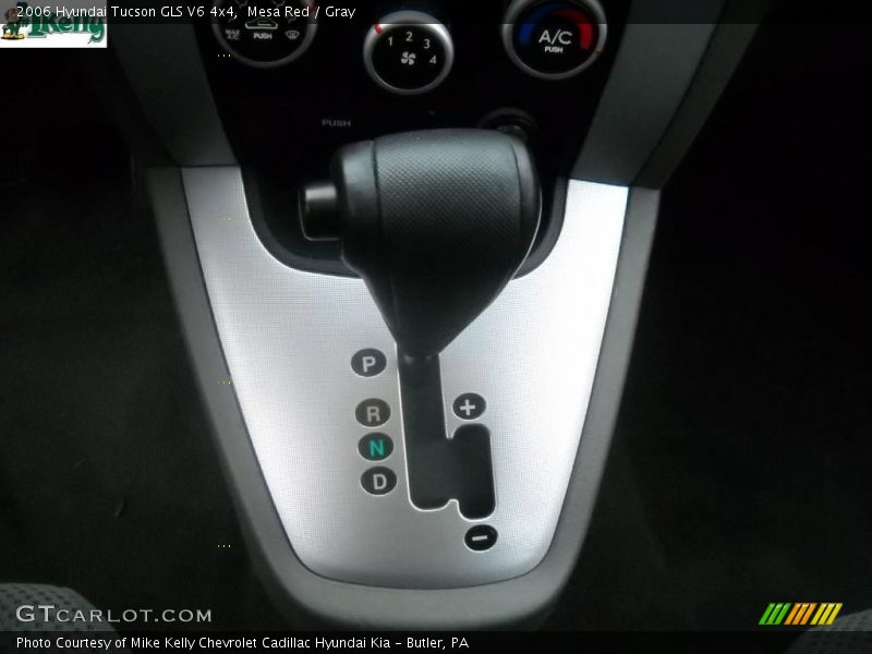 Mesa Red / Gray 2006 Hyundai Tucson GLS V6 4x4