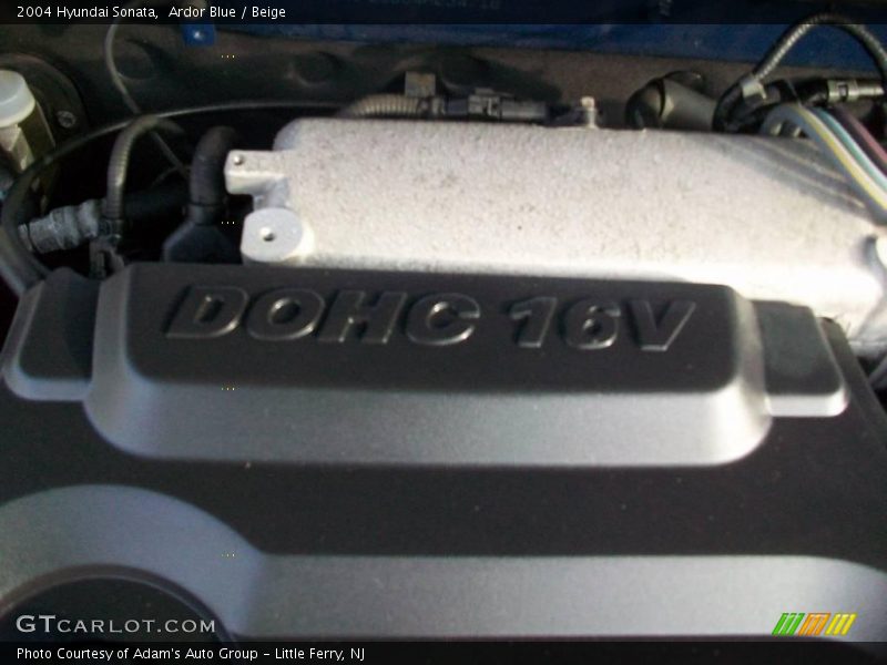 Ardor Blue / Beige 2004 Hyundai Sonata