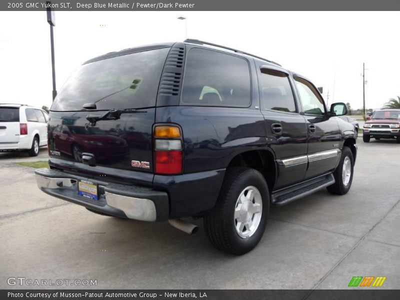 Deep Blue Metallic / Pewter/Dark Pewter 2005 GMC Yukon SLT