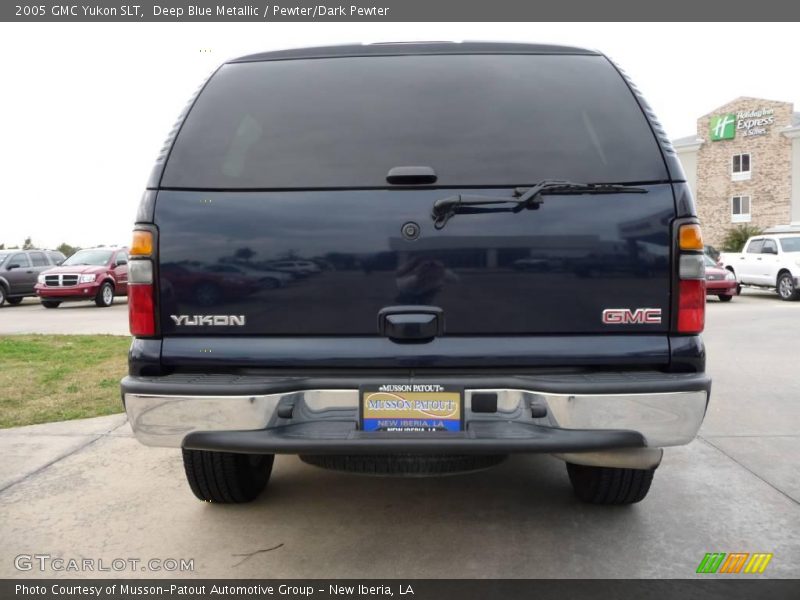 Deep Blue Metallic / Pewter/Dark Pewter 2005 GMC Yukon SLT