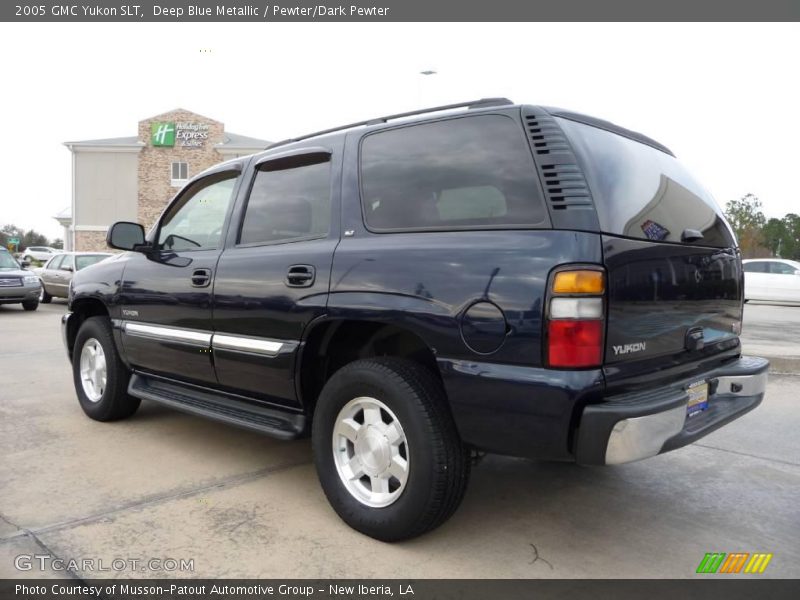 Deep Blue Metallic / Pewter/Dark Pewter 2005 GMC Yukon SLT