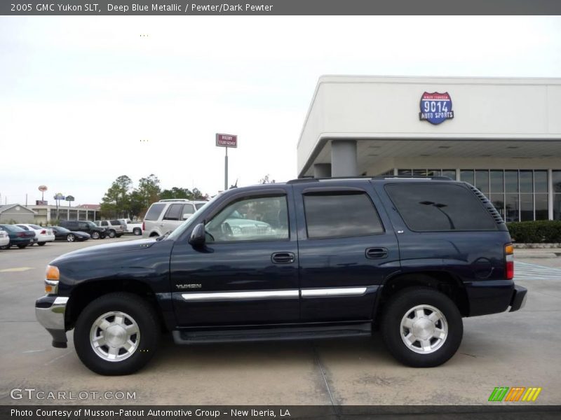 Deep Blue Metallic / Pewter/Dark Pewter 2005 GMC Yukon SLT