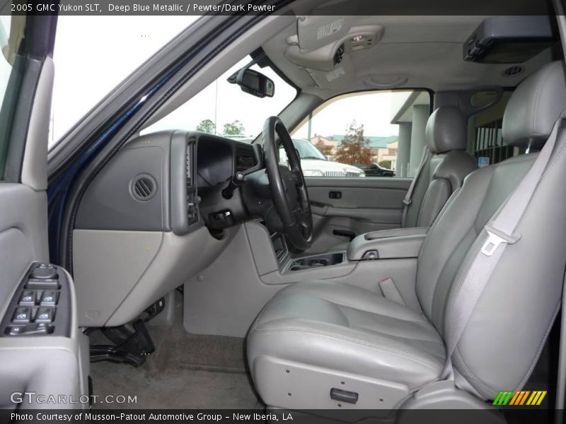 Deep Blue Metallic / Pewter/Dark Pewter 2005 GMC Yukon SLT