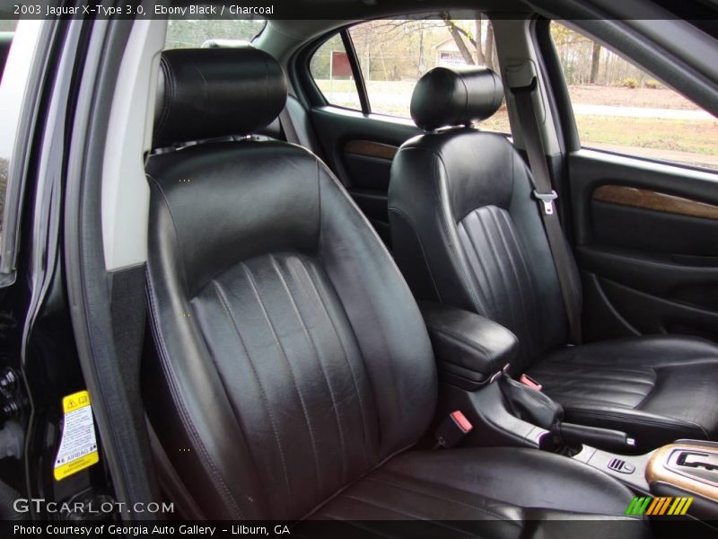 Ebony Black / Charcoal 2003 Jaguar X-Type 3.0