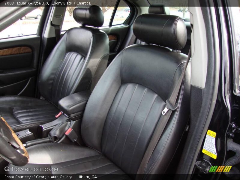 Ebony Black / Charcoal 2003 Jaguar X-Type 3.0