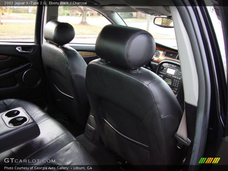 Ebony Black / Charcoal 2003 Jaguar X-Type 3.0