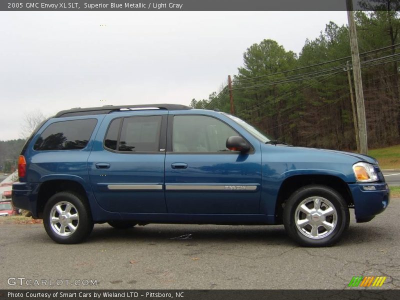 Superior Blue Metallic / Light Gray 2005 GMC Envoy XL SLT