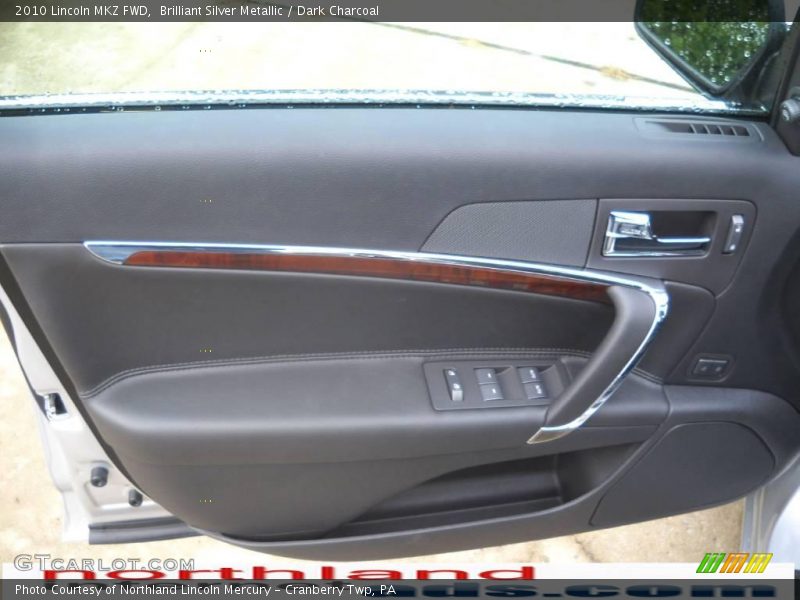 Brilliant Silver Metallic / Dark Charcoal 2010 Lincoln MKZ FWD