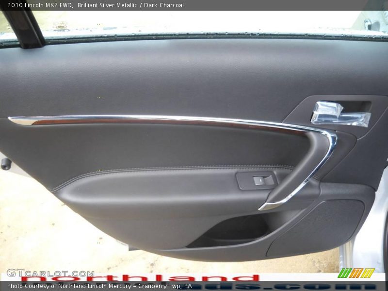 Brilliant Silver Metallic / Dark Charcoal 2010 Lincoln MKZ FWD