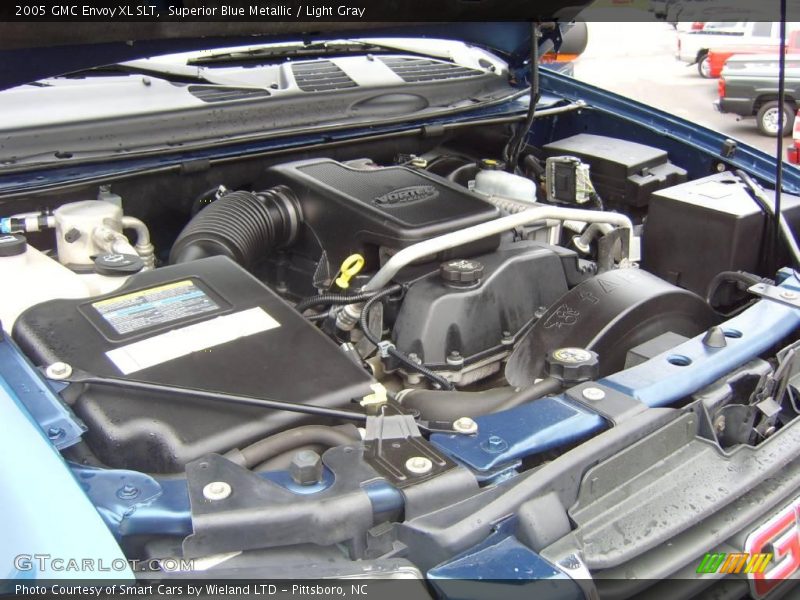 Superior Blue Metallic / Light Gray 2005 GMC Envoy XL SLT