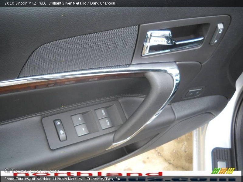 Brilliant Silver Metallic / Dark Charcoal 2010 Lincoln MKZ FWD