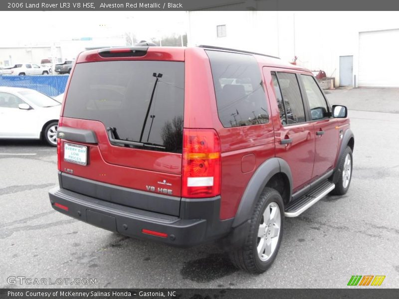 Alveston Red Metallic / Black 2006 Land Rover LR3 V8 HSE