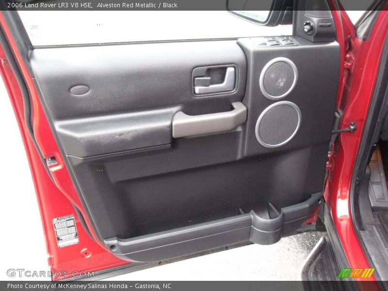 Alveston Red Metallic / Black 2006 Land Rover LR3 V8 HSE