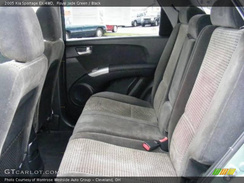 Royal Jade Green / Black 2005 Kia Sportage EX 4WD