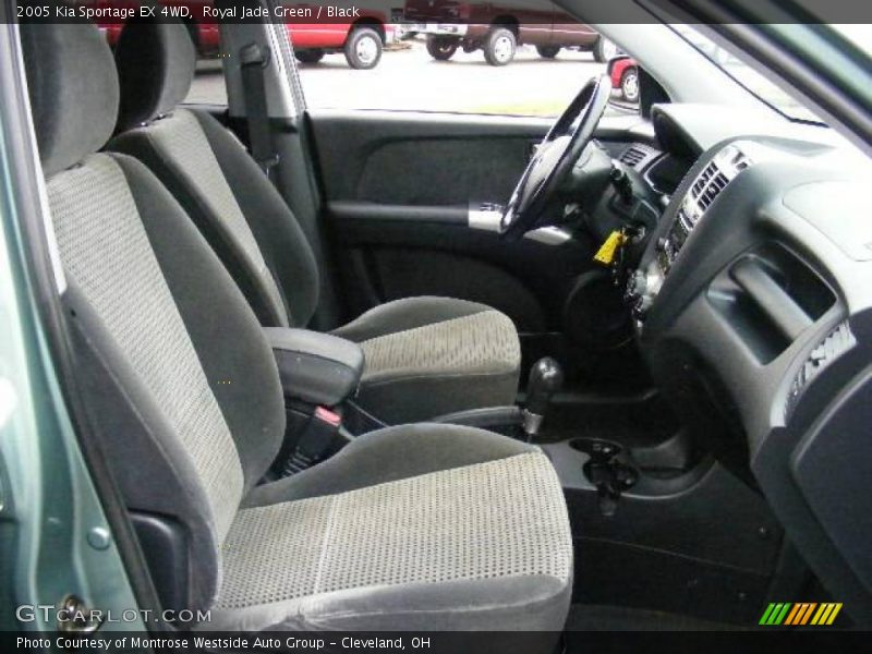 Royal Jade Green / Black 2005 Kia Sportage EX 4WD