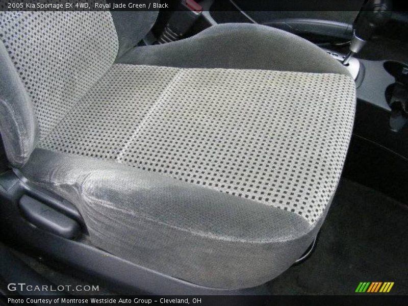 Royal Jade Green / Black 2005 Kia Sportage EX 4WD