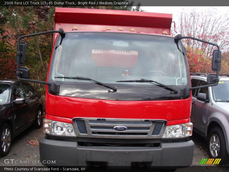 Bright Red / Medium Graphite 2006 Ford LCF Truck LCF-45 Dump Truck
