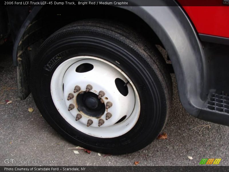 Bright Red / Medium Graphite 2006 Ford LCF Truck LCF-45 Dump Truck