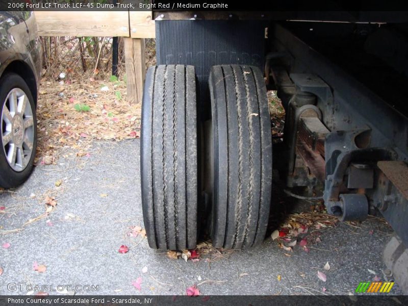 Bright Red / Medium Graphite 2006 Ford LCF Truck LCF-45 Dump Truck