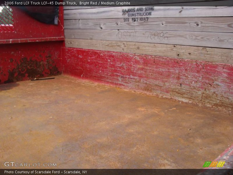 Bright Red / Medium Graphite 2006 Ford LCF Truck LCF-45 Dump Truck