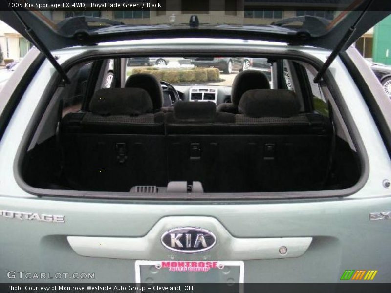 Royal Jade Green / Black 2005 Kia Sportage EX 4WD