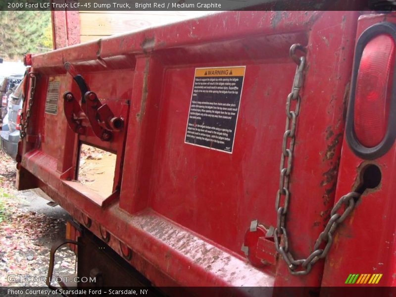 Bright Red / Medium Graphite 2006 Ford LCF Truck LCF-45 Dump Truck