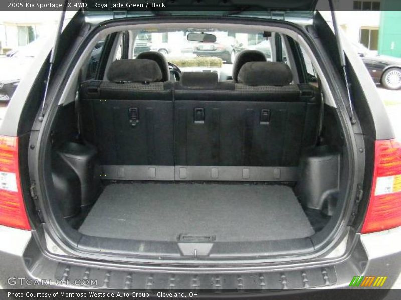 Royal Jade Green / Black 2005 Kia Sportage EX 4WD