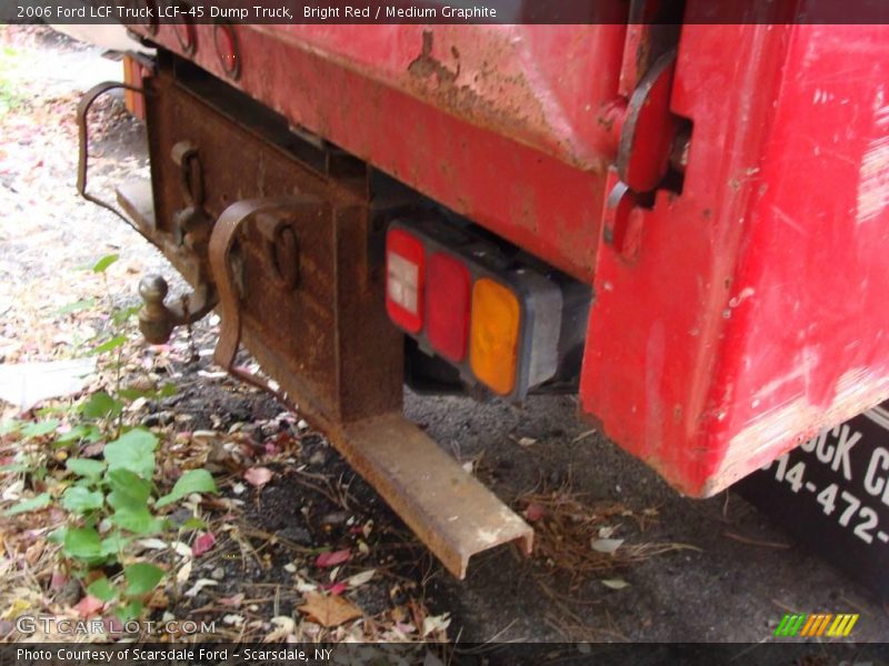 Bright Red / Medium Graphite 2006 Ford LCF Truck LCF-45 Dump Truck
