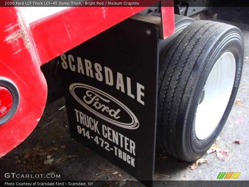 Bright Red / Medium Graphite 2006 Ford LCF Truck LCF-45 Dump Truck