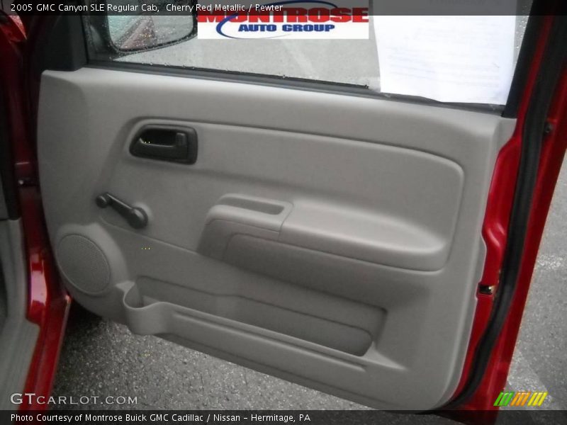 Cherry Red Metallic / Pewter 2005 GMC Canyon SLE Regular Cab