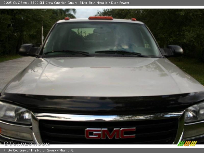 Silver Birch Metallic / Dark Pewter 2005 GMC Sierra 3500 SLT Crew Cab 4x4 Dually