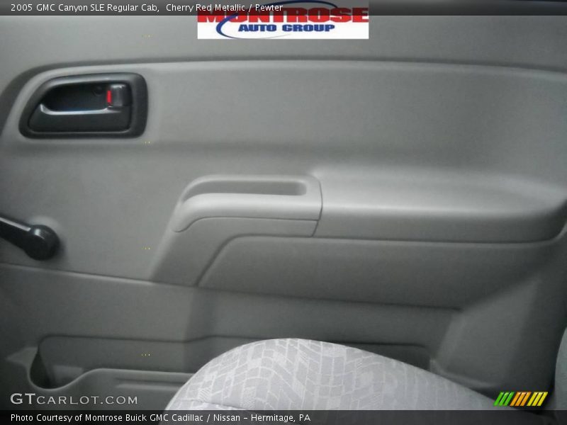 Cherry Red Metallic / Pewter 2005 GMC Canyon SLE Regular Cab