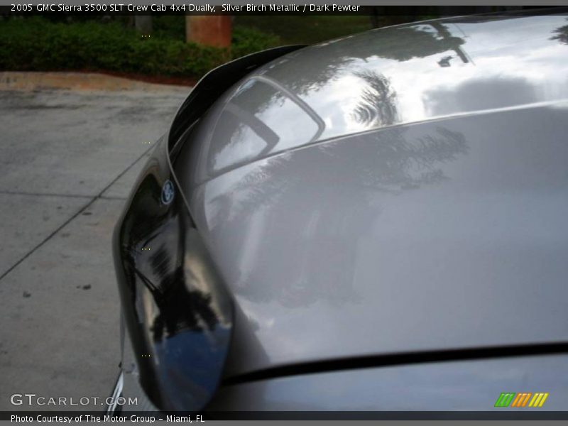 Silver Birch Metallic / Dark Pewter 2005 GMC Sierra 3500 SLT Crew Cab 4x4 Dually